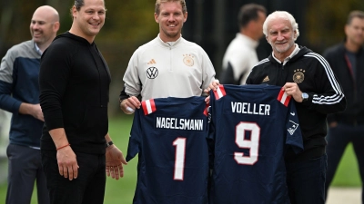 Bundestrainer Nagelsmann ist ein Fan des US-Sports. (Archivbild) (Foto: Federico Gambarini/dpa)