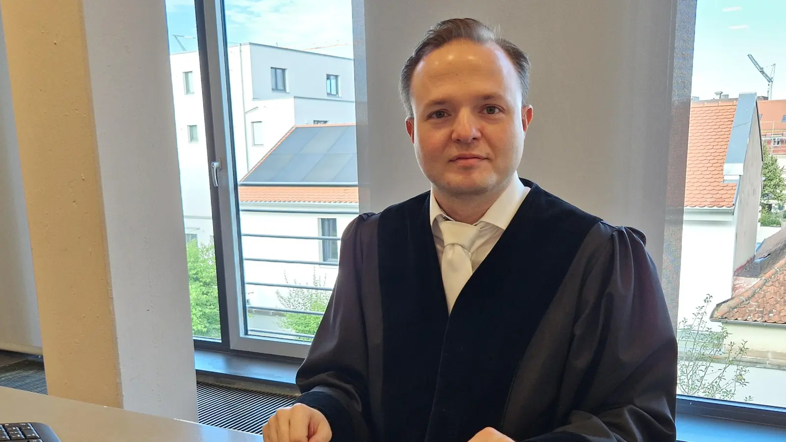 Staatsanwalt Christian Winkelmann forderte eine Freiheitsstrafe von drei Jahren. (Foto: Andrea Walke)