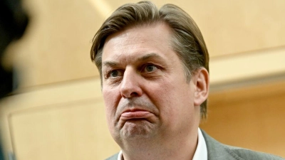 Krah nennt die Vorwürfe absurd und politisch motiviert. (Archivbild)  (Foto: Britta Pedersen/dpa)