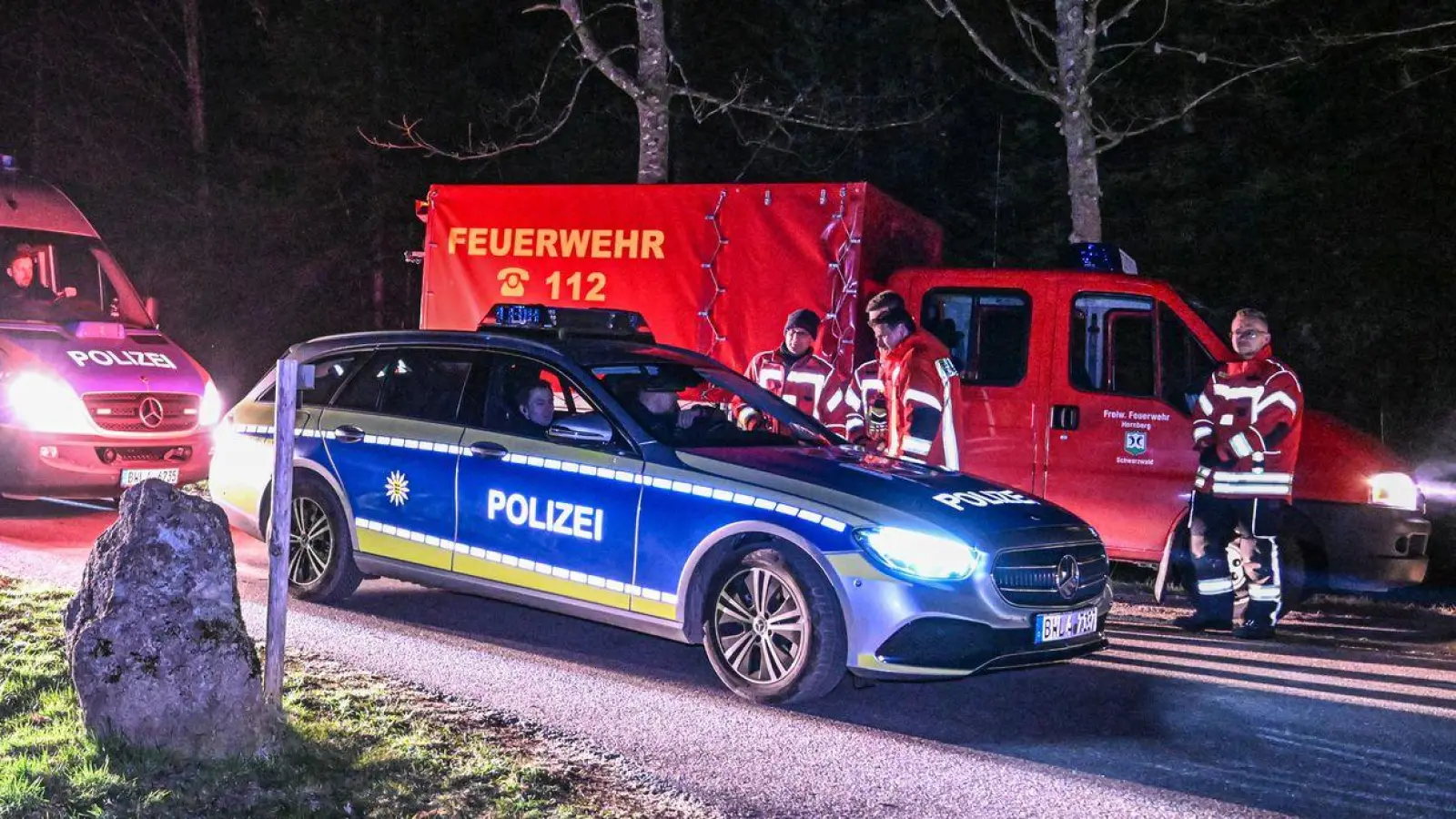 Der Junge wurde nach stundenlanger Suche im Schwarzwald gefunden.  (Foto: Marius Bulling/dpa)