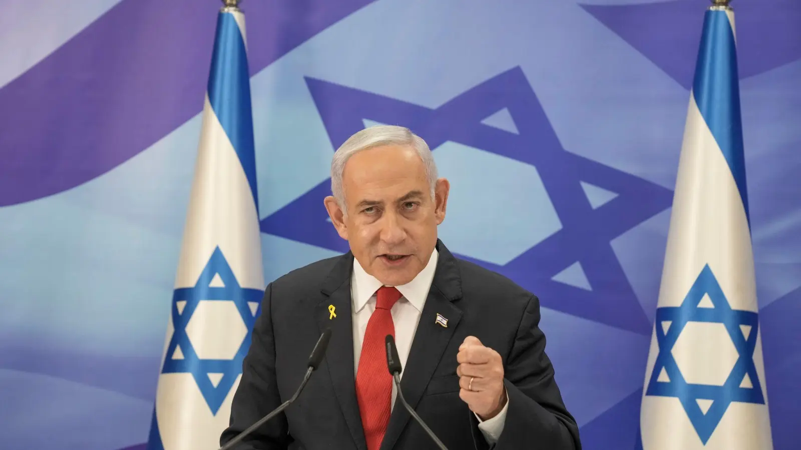 Der israelische Regierungschef Benjamin Netanjahu. (Archivbild) (Foto: Maya Alleruzzo/AP/dpa)