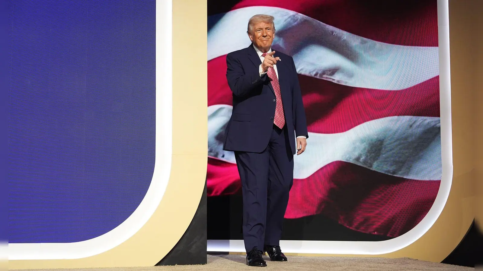 Trump stellt Unterstützung für Nato-Verbündete infrage. (Foto: Mark Schiefelbein/AP/dpa)