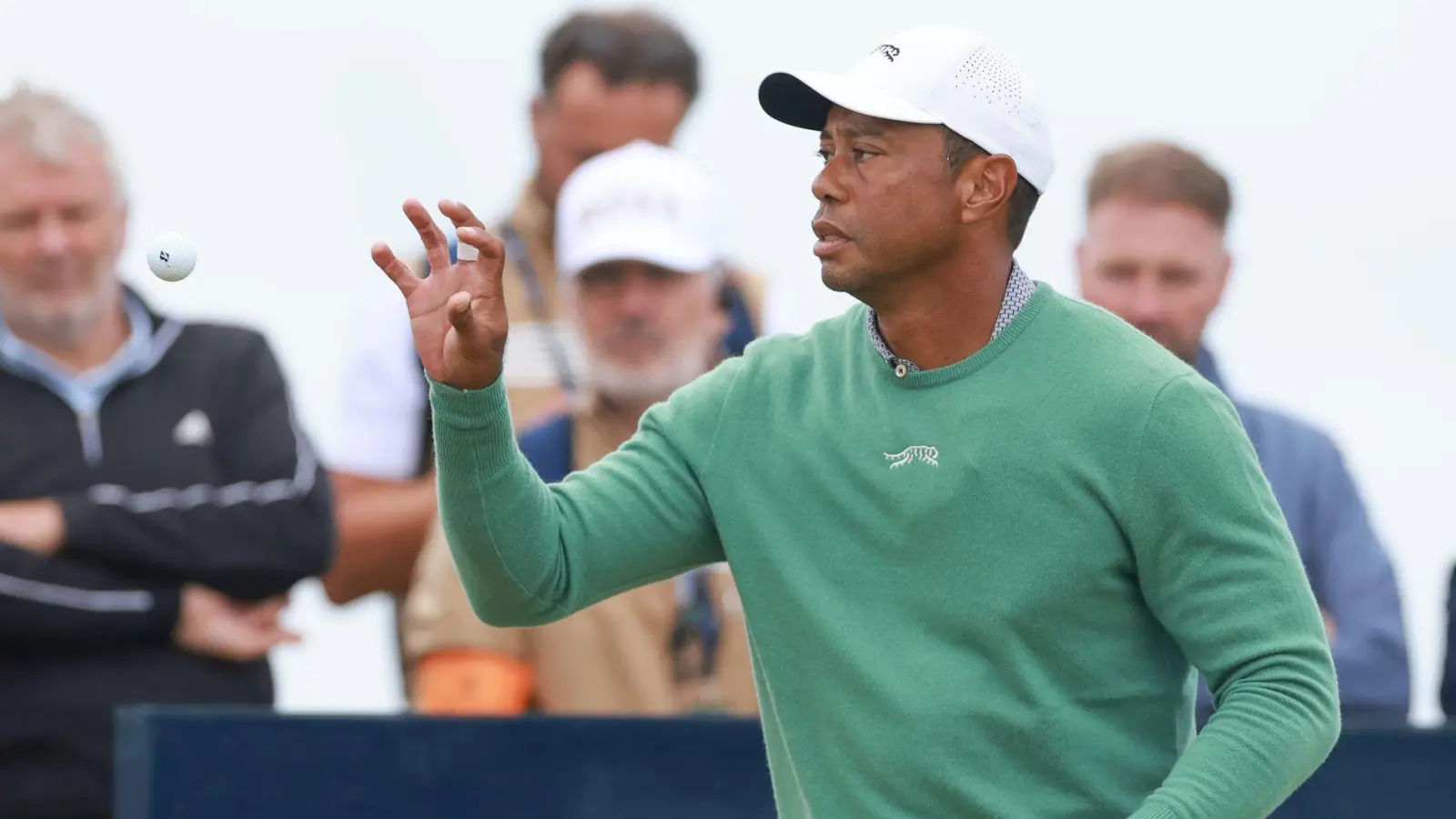 Für Tiger Woods ist die British Open in Troon das 95. Major-Turnier seiner Karriere. (Foto: Steve Welsh/PA Wire/dpa)