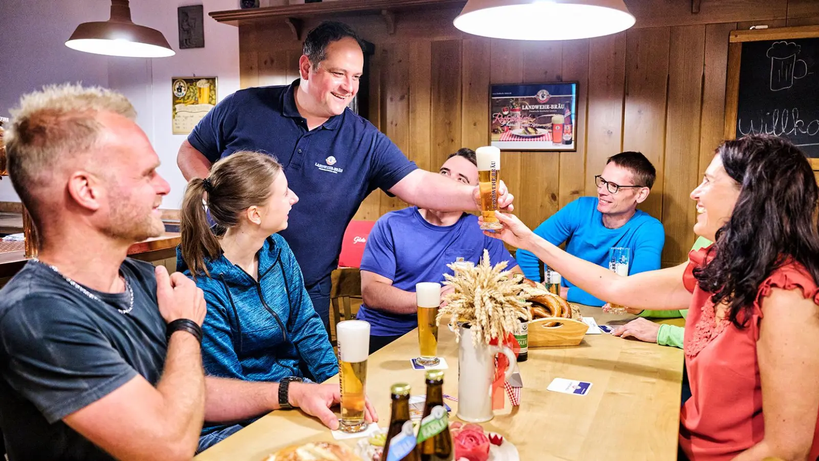 Die Landwehr-Bräu in Reichelshofen kann auf eine jahrhundertealte Tradition in der Kunst des Bierbrauens zurückblicken.  (Foto: Florian Trykowski)