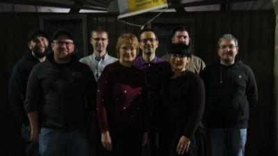 Die Nominierten der Freien Wähler in Oberscheinfeld. (Foto: Martina Hinkelmann)