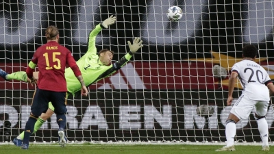 Die DFB-Elf trifft im EM-Viertelfinale auf Spanien. (Foto: Daniel Gonzales Acuna/dpa)