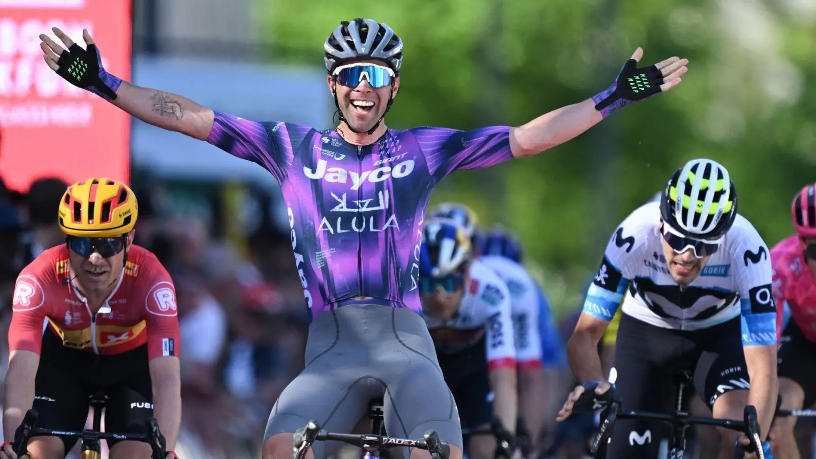 Der Australier Michael Matthews entschied Eschborn-Frankfurt für sich. (Foto: Arne Dedert/dpa)
