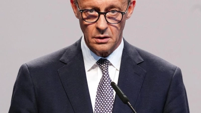 CDU-Chef Merz wendet sich an die „lieben Mitbürgerinnen und Mitbürger“. (Archivbild) (Foto: Kay Nietfeld/dpa)