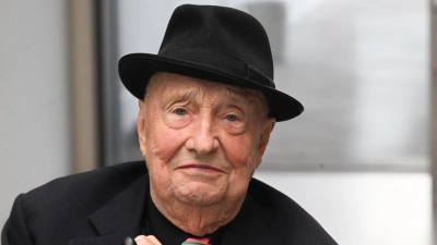 Der Künstler Georg Baselitz im Sommer 2023. (Archivfoto)  (Foto: Felix Hörhager/dpa)