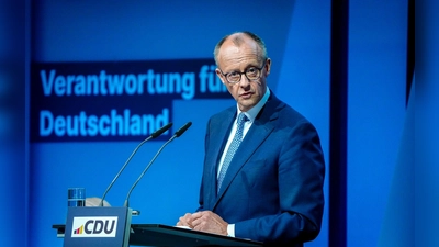 CDU-Chef Friedrich Merz soll heute im Bundestag zum Kanzler gewählt werden.  (Foto: Kay Nietfeld/dpa)