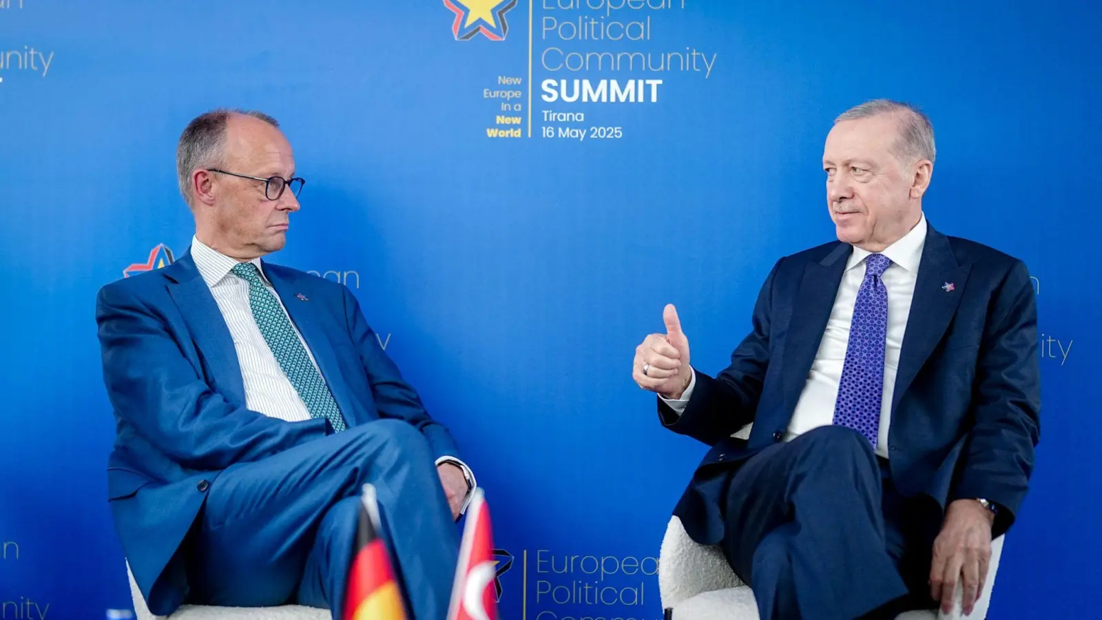 Bundeskanzler Friedrich Merz reist für einen Antrittsbesuch beim türkischen Präsidenten Recep Tayyip Erdogan nach Ankara.  (Foto: Kay Nietfeld/dpa)