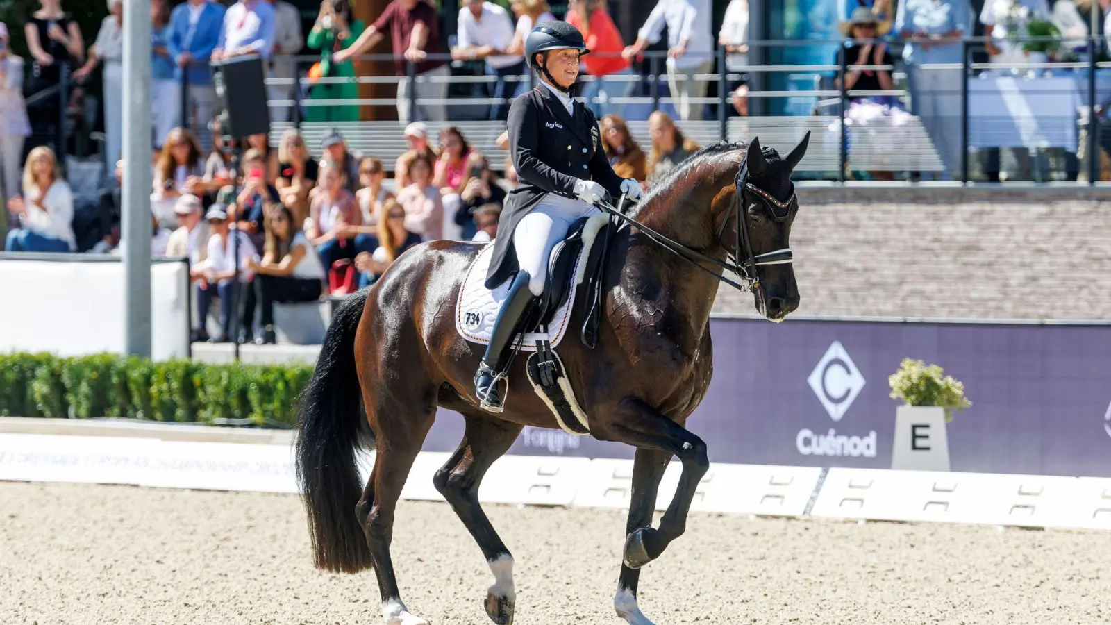 Gold verpasst: Isabell Werth musste sich mit Bronze begnügen. (Foto: Lafrentz Stefan/dpa)