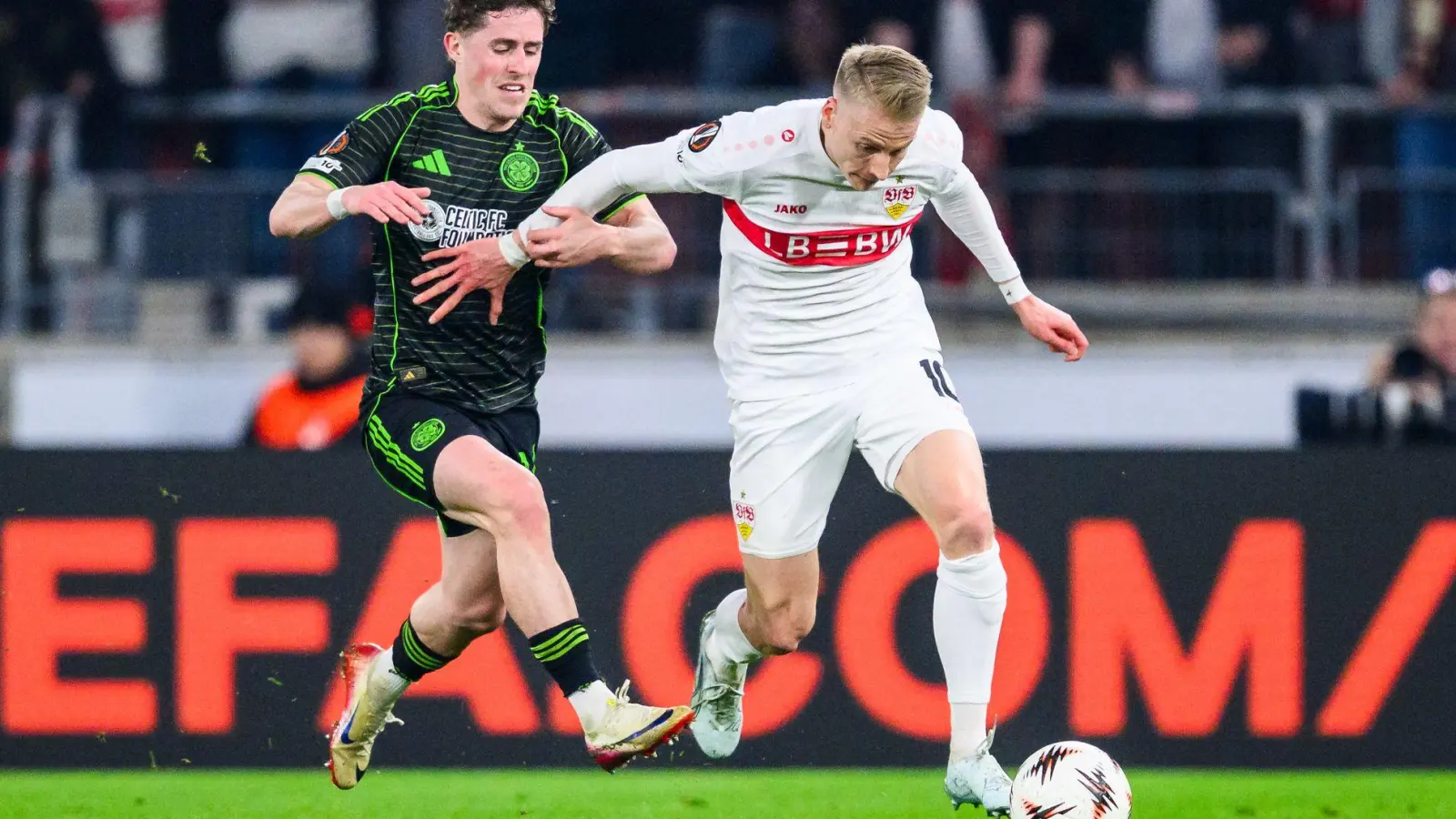 Chris Führich kam zur Halbzeit. (Foto: Tom Weller/dpa)