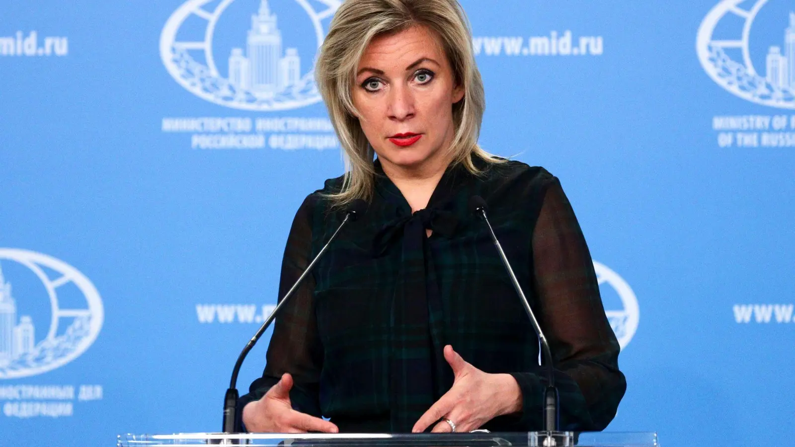 Die russische Außenamtssprecherin Sacharowa hat die EU in eine Reihe mit Nazi-Deutschland gestellt (Archivbild). (Foto: ---/AP/dpa)