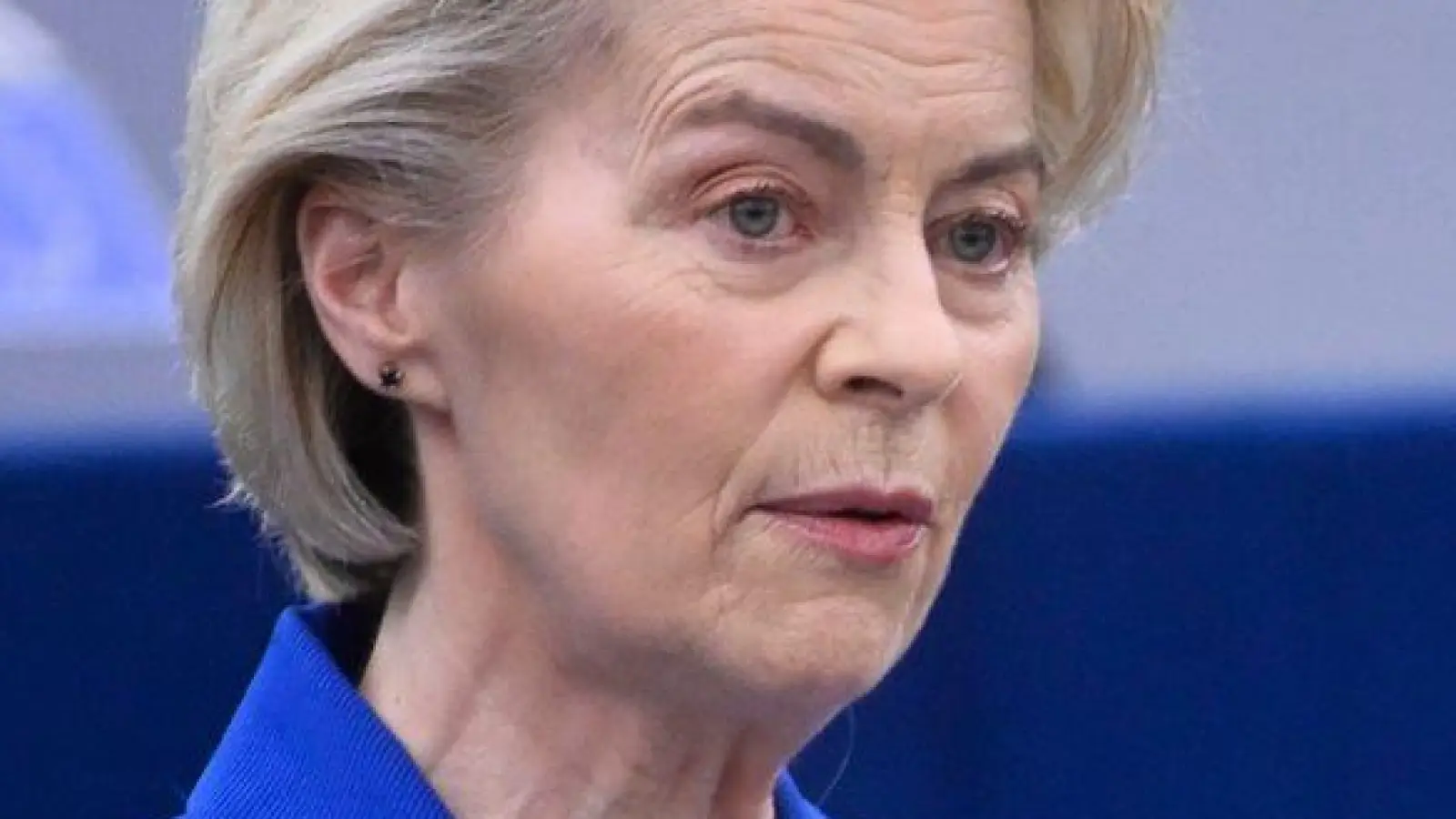 Kommissionspräsidentin Ursula von der Leyen rief angesichts der Bedrohungen aus Russland dazu auf, darauf nicht nur zu reagieren, sondern auch abzuschrecken.  (Foto: Pascal Bastien/AP/dpa)