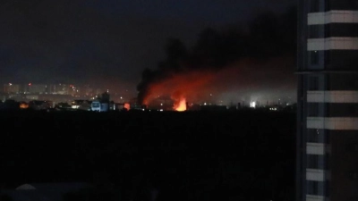 Erneut wurde Kiew zum Ziel massiver Raketen- und Drohnenangriffe. (Foto: Li Dongxu/XinHua/dpa)