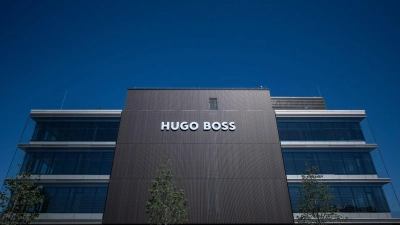 Blick auf den Firmensitz der Hugo Boss AG in Metzingen. (Foto: Marijan Murat/dpa)