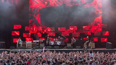 Die Foo Fighters kommen mit ihrer neuen Tour nach Deutschland. (Archivbild) (Foto: Daniel Vogl/dpa)