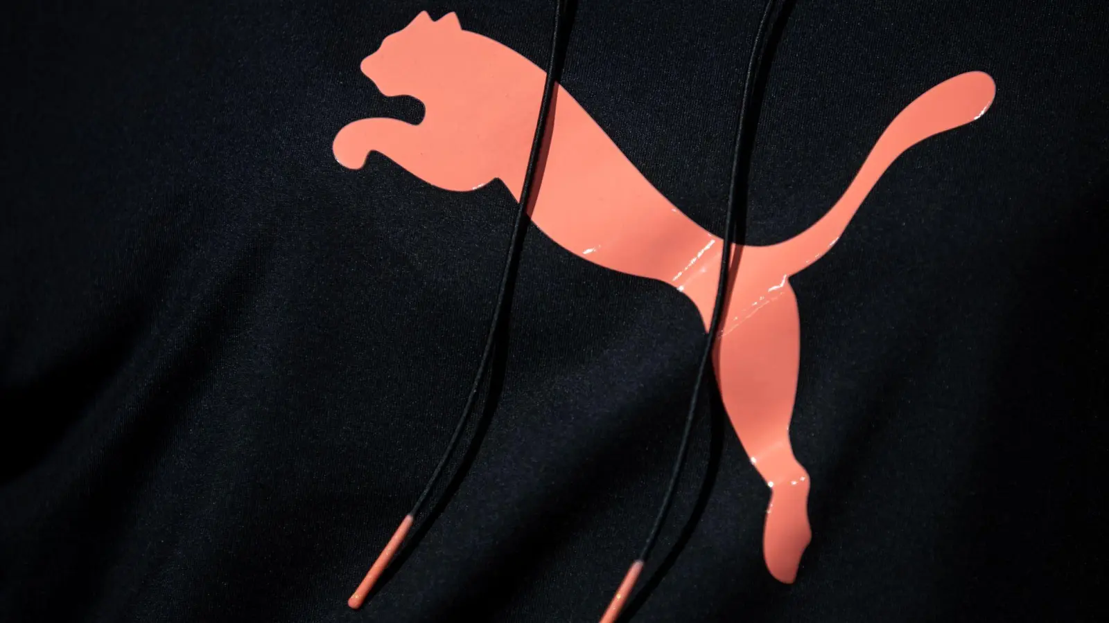 Das Logo des Sportartikelherstellers Puma SE. (Foto: Daniel Karmann/dpa/Archivbild)