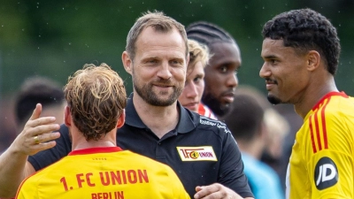 Für Union-Trainer Bo Svensson ist es eine Rückkehr. (Foto: Andreas Gora/dpa)