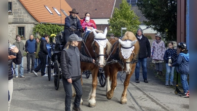 Die elegante Kutsche war eine Bereicherung und zog viele Blicke auf sich. (Foto: Karl-Heinz Gisbertz)