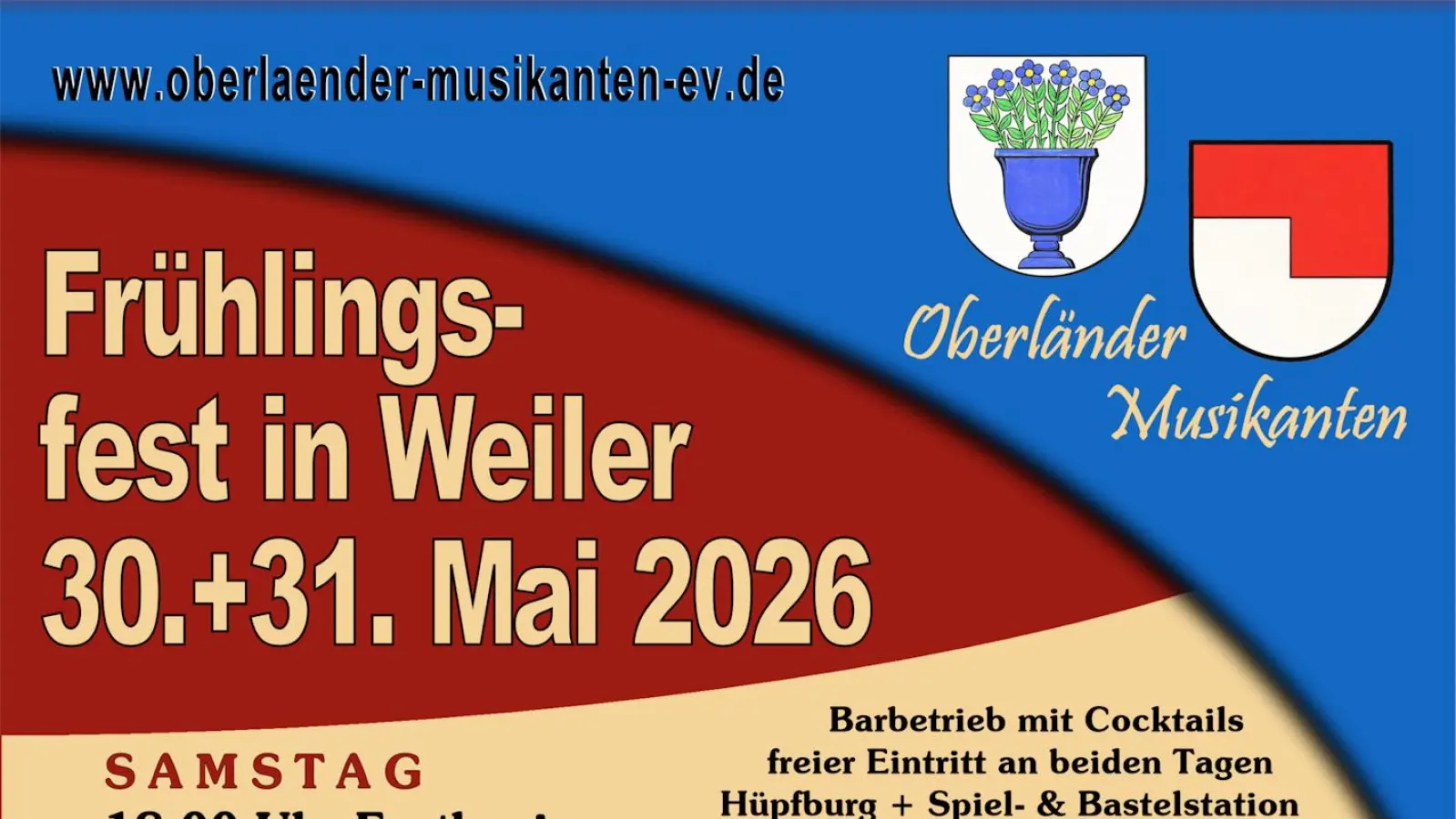 Das vielseitige Programm bietet Unterhaltung pur. Feiern Sie mit! (Grafik: Fa. Ströbel)
