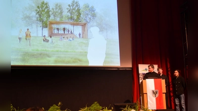 Studenten der TH Nürnberg stellten Bauwerke für die Landesgartenschau vor. (Foto: Gerhard Krämer)
