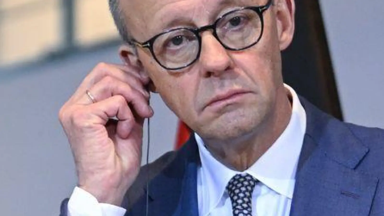 Merz traf die litauische Premierministerin Inga Ruginiene in Berlin. (Foto: Britta Pedersen/dpa)