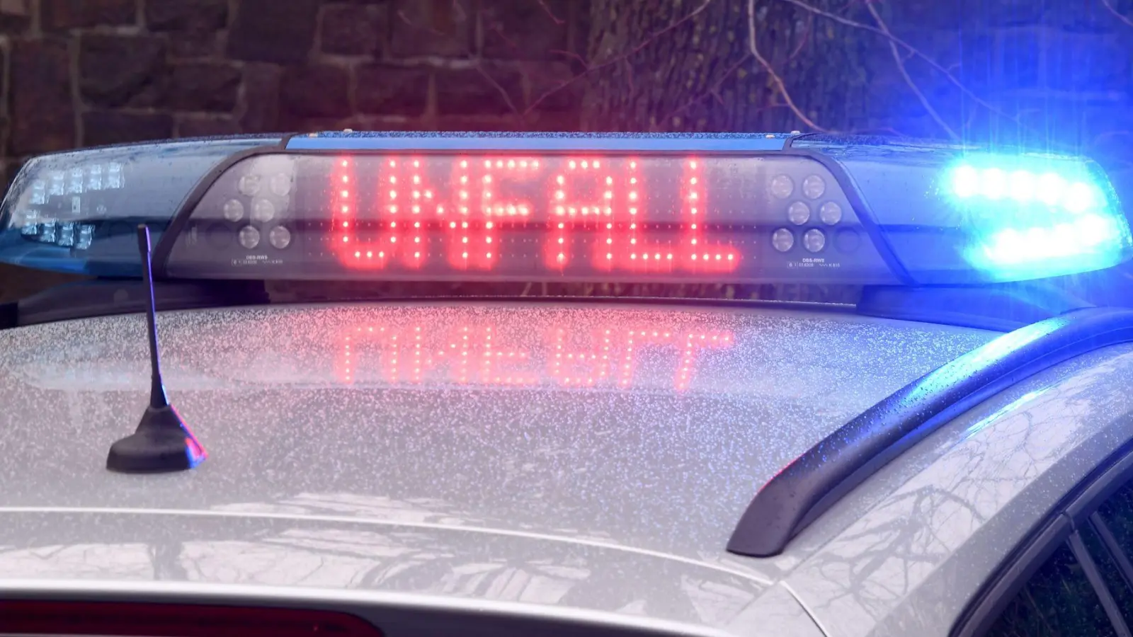 Ein Autofahrer ist bei Regensburg von der Straße abgekommen. Der Mann starb im Krankenhaus. (Symbolbild) (Foto: Carsten Rehder/dpa)