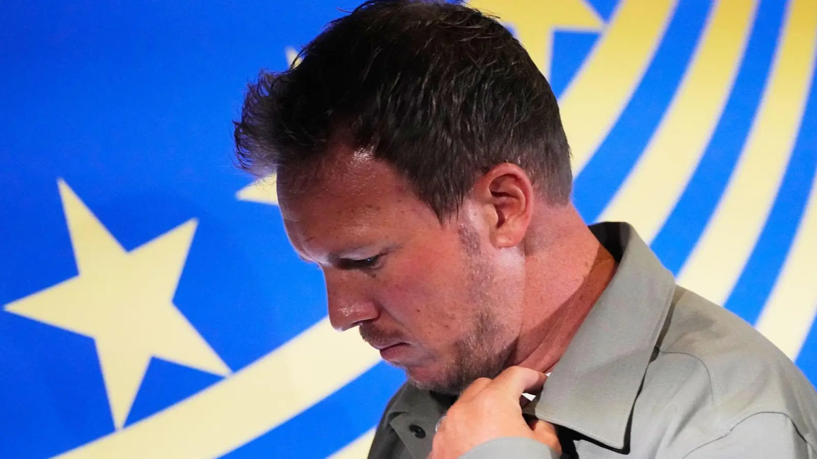 Wohl vor dem Ende als Bundestrainer nach etwas mehr als 1.000 Tagen: Julian Nagelsmann. (Archivbild) (Foto: Martin Meissner/AP/dpa)