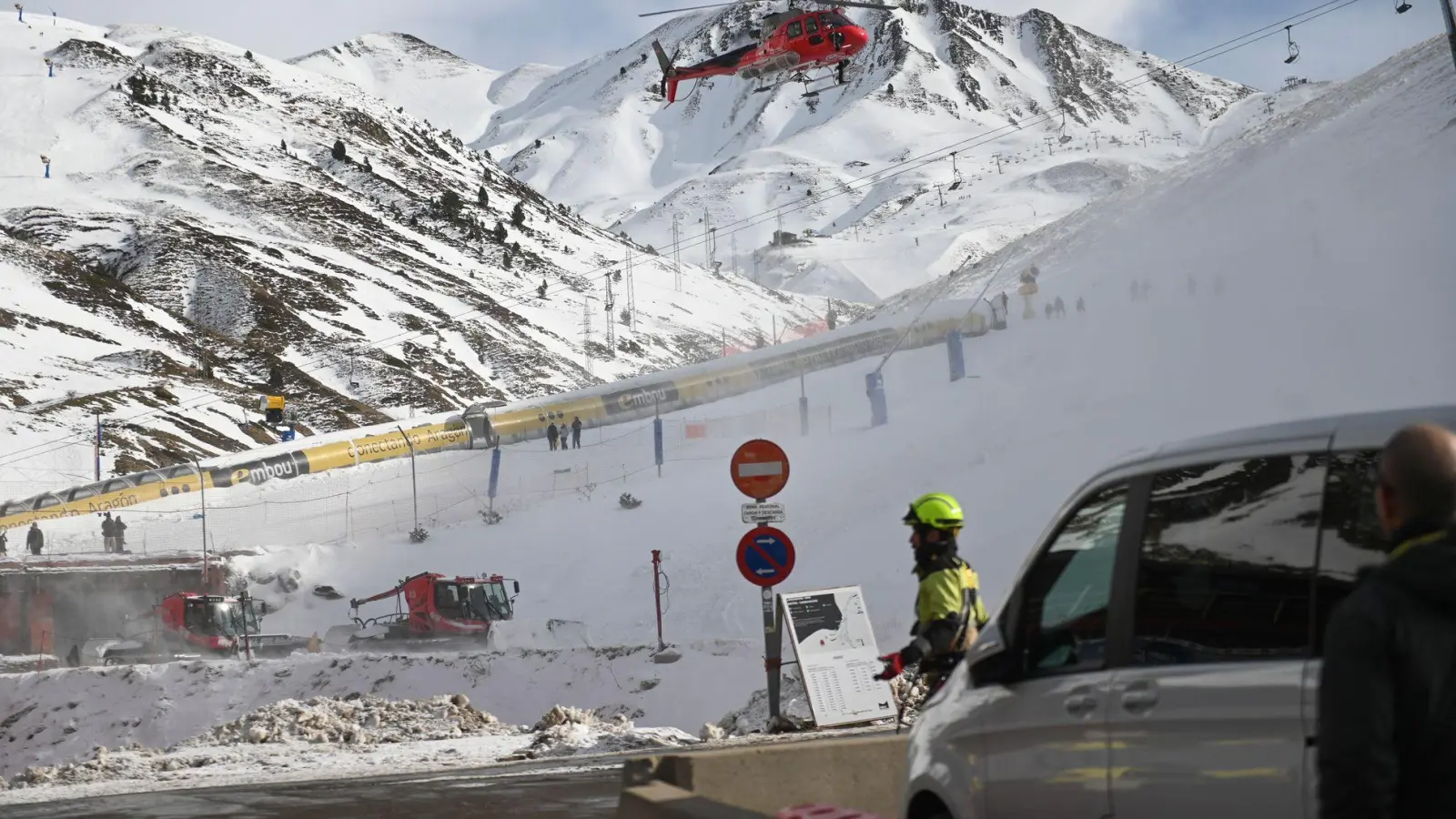 Die Skilifte Aragoniens gelten als sicher. (Foto: Verónica Lacasa/EUROPA PRESS/dpa)
