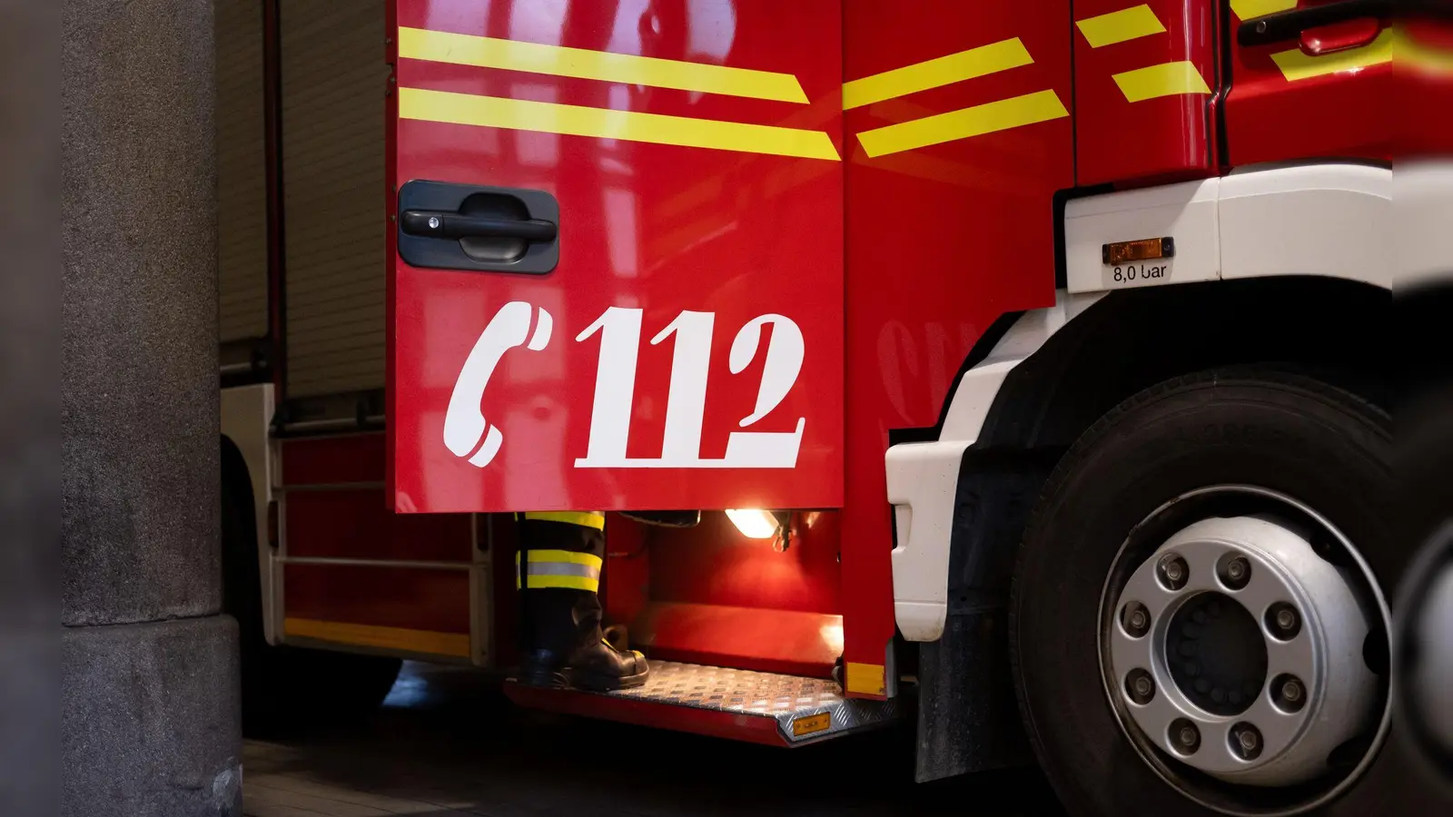 Die örtliche freiwillige Feuerwehr war mit etwa 70 Kräften im Einsatz. (Symbolbild) (Foto: Niklas Treppner/dpa)