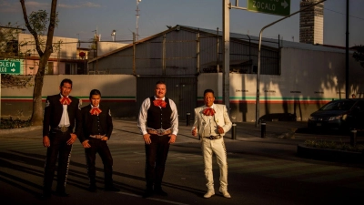 Die Party fand in der Nähe des berühmten Platzes Garibaldi statt, auf dem sich die Mariachi-Musikanten in Mexiko-Stadt versammeln. (Archivbild) (Foto: Jair Cabrera Torres/)