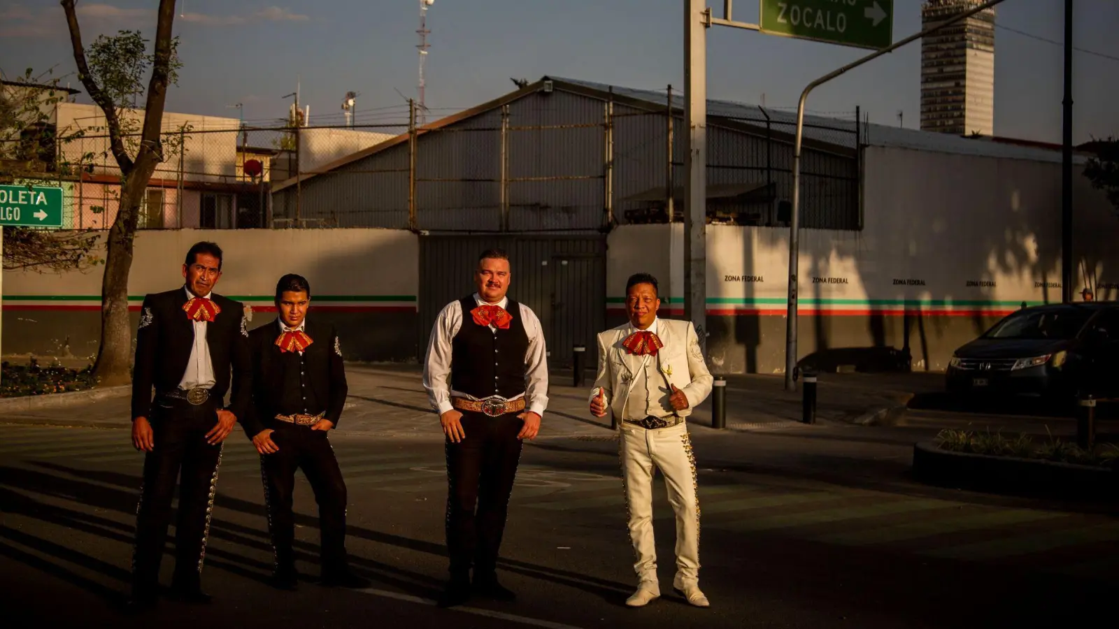 Die Party fand in der Nähe des berühmten Platzes Garibaldi statt, auf dem sich die Mariachi-Musikanten in Mexiko-Stadt versammeln. (Archivbild) (Foto: Jair Cabrera Torres/)