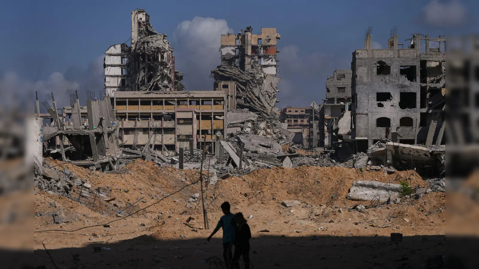 Die mühsam ausgehandelte Waffenruhe zwischen Israel und der islamistischen Terrororganisation Hamas trat am 10. Oktober in Kraft. (Foto: Abdel Kareem Hana/AP/dpa)