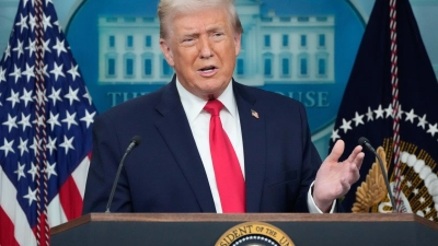 Gibt sich überzeugt, dass eine Einigung im Grönland-Konflikt möglich ist - US-Präsident Donald Trump. (Foto: Mark Schiefelbein/AP/dpa)