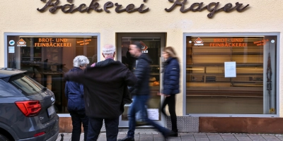 Viele Kunden statteten ihrer Lieblingsbäckerei am Freitag einen letzten Besuch ab. Nun ist sie geschlossen. (Foto: Tizian Gerbing)