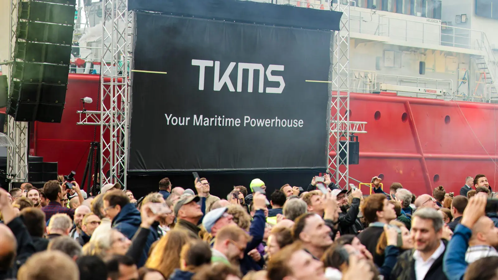 Die Aktionärinnen und Aktionäre von TKMS sollen am Freitag für die Verselbstständigung der Thyssenkrupp-Marineschiffbausparte stimmen. (Archivbild) (Foto: Frank Molter/dpa)