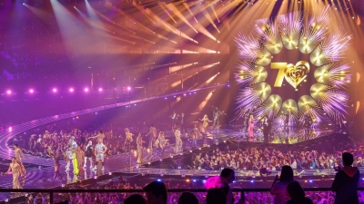 Der 70. Eurovision Song Contest - kurz ESC - fand in Wien statt.  (Foto: Jens Büttner/dpa)