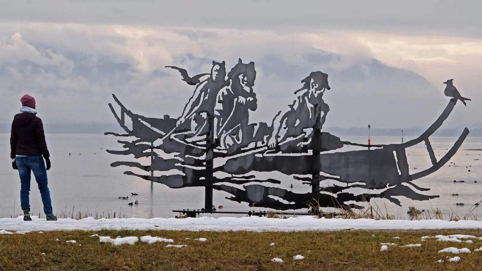 Manchmal trüb, manchmal sonnig soll es in Bayern werden. (Foto: Uwe Lein/dpa)