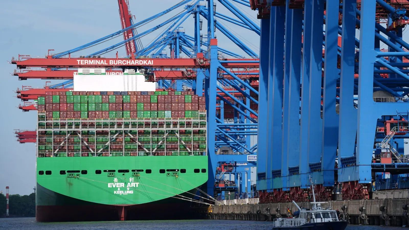 Weniger Ausfuhren „Made in Germany“ im April (Archivbild) (Foto: Marcus Brandt/dpa)