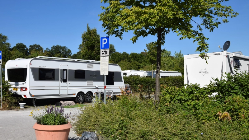 980 Übernachtungen wurden auf dem Wohnmobilstellplatz in Ansbach im ersten Halbjahr gezählt. Die Verwaltung ist mit diesem Wert durchaus zufrieden. (Archivbild: Florian Schwab)