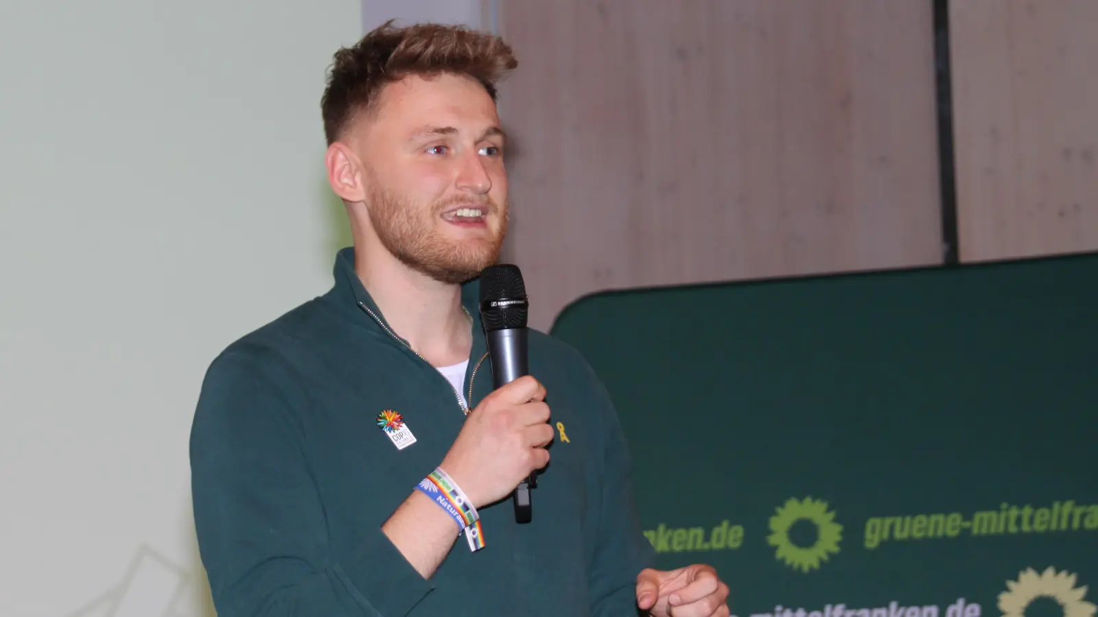 Sebastian Amler aus Ettenstatt bei Weißenburg ist der Direktkandidat von Bündnis 90/Die Grünen im Wahlkreis Ansbach. (Foto: Robert Maurer)