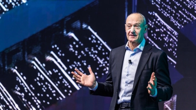 Siemens hat unter Konzernchef Roland Busch das dritte Jahr in Folge mit einem Rekordgewinn beendet. (Foto: Matthias Balk/dpa)