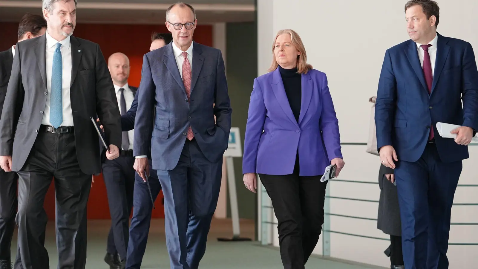 In der schwarz-roten Koalition gibt es einige Streitpunkte. (Archivbild) (Foto: Kay Nietfeld/dpa)