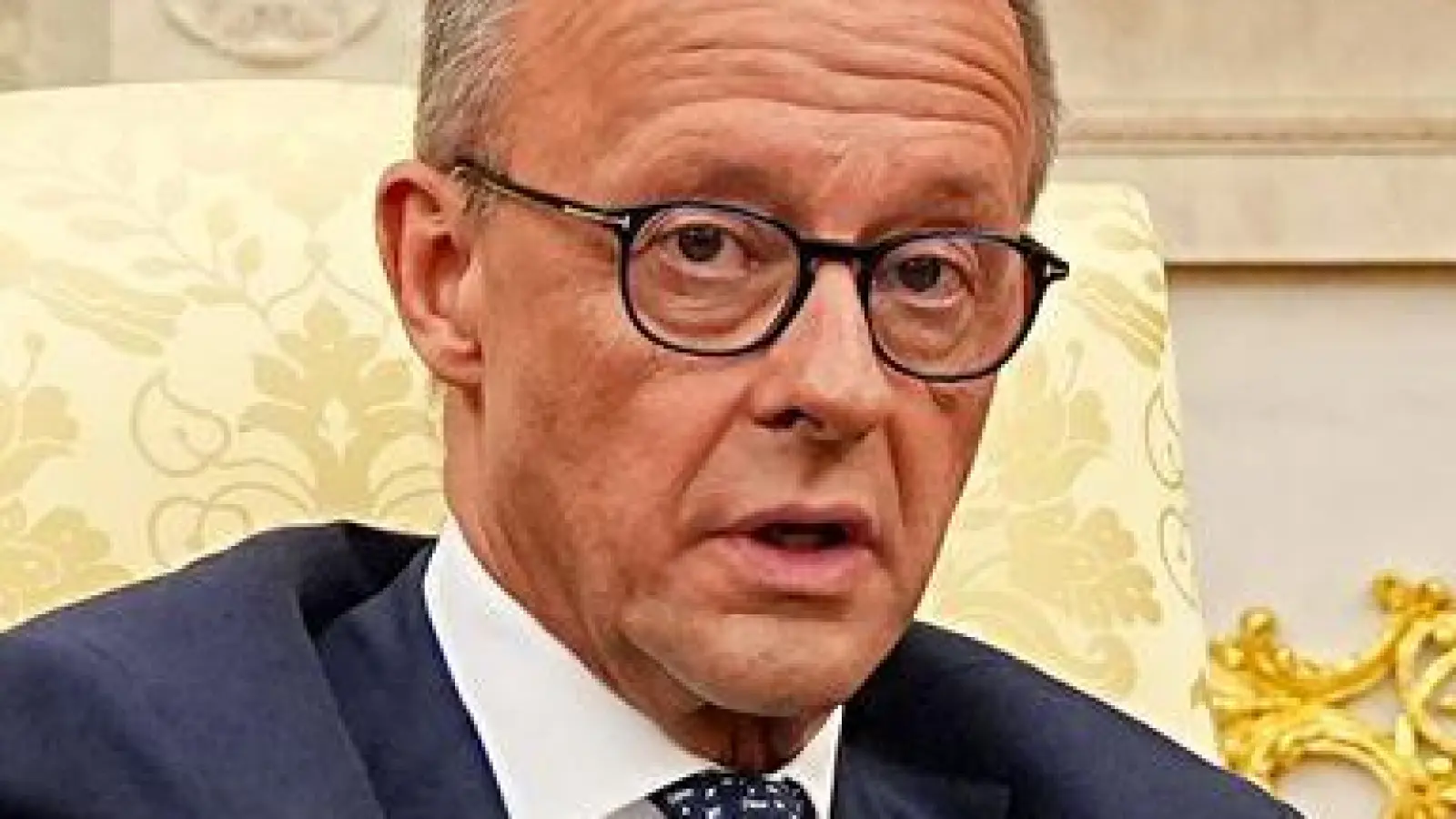 Merz kennt das Oval Office im Weißen Haus bereits. (Archivbild) (Foto: Michael Kappeler/dpa)