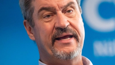Bayerns Ministerpräsident Markus Söder (CSU) würdigte den Dienst der Soldatinnen und Soldaten in Deutschland. (Archivbild) (Foto: Peter Kneffel/dpa)