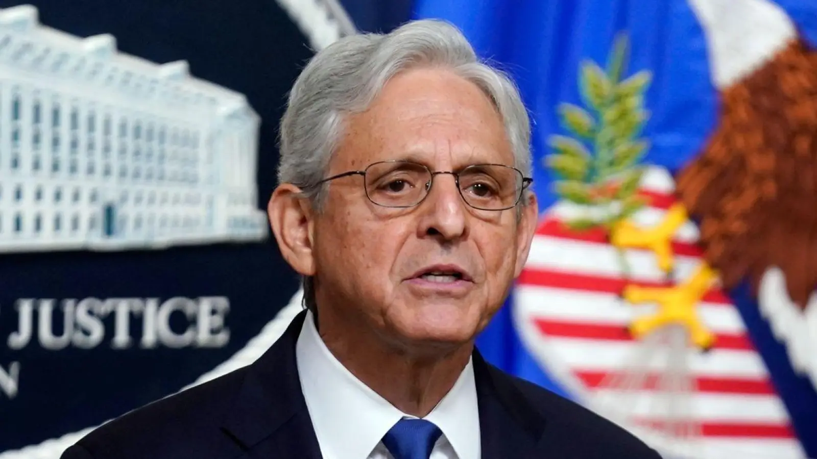 Us-Justizminister Merrick Garland möchte, dass sich Live Nation von der Plattform Ticketmaster trennt. (Foto: Stephanie Scarbrough/AP/dpa)