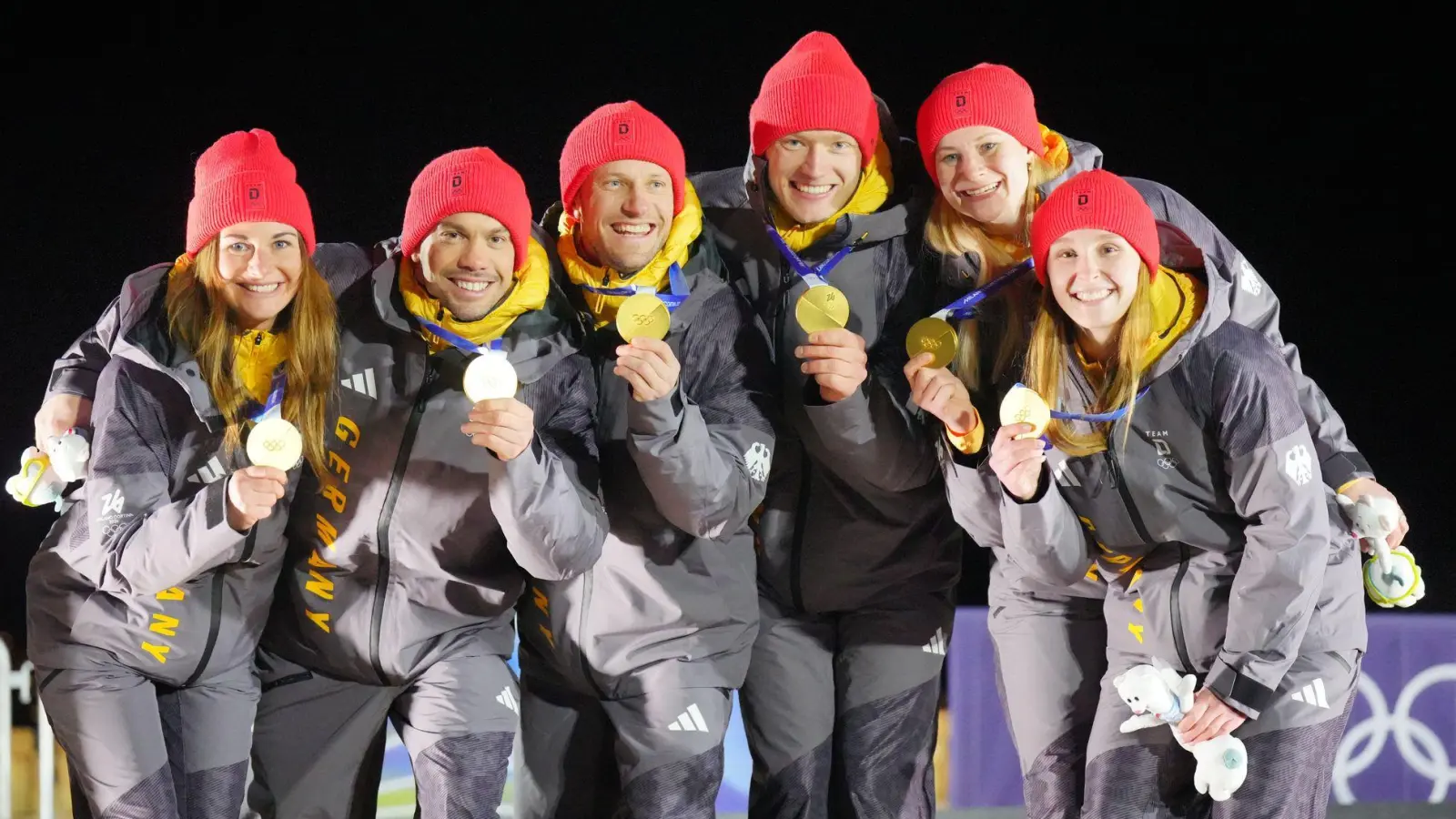 Einige Athleten konnten sich über Medaillen freuen. (Foto: Michael Kappeler/dpa)