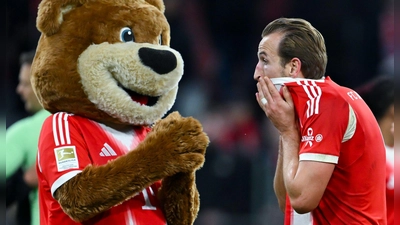 Harry Kane überzeugt beim FC Bayern aktuell in jeder Rolle. (Foto: Sven Hoppe/dpa)